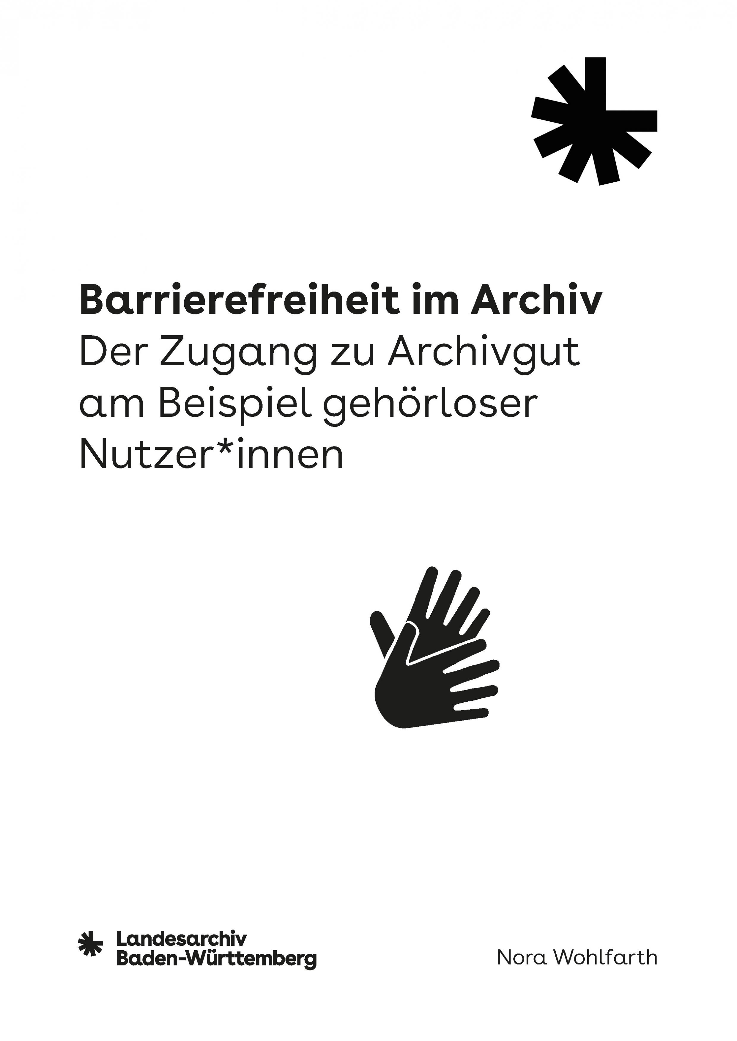 Cover Barrierefreiheit im Archiv