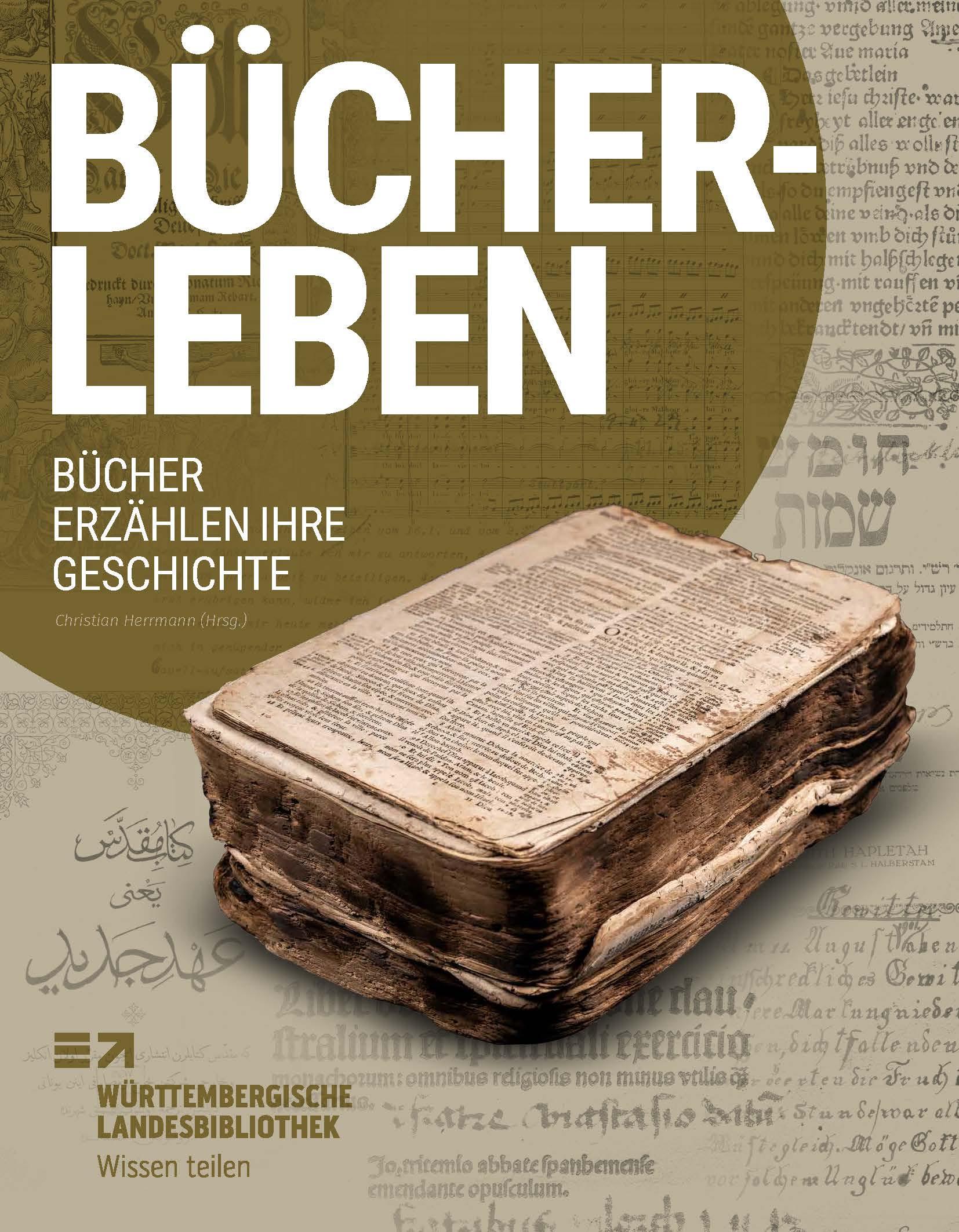 Bücherleben Ausstellungskatalog Cover